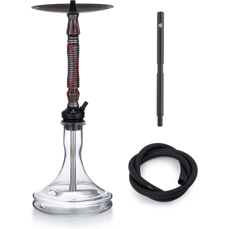 Wandy Hookah Chaos Pro Saber 64/1 červená