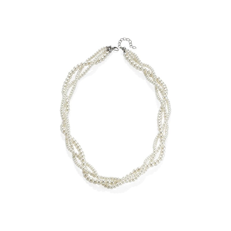 bpc selection Proplétaný perlový náhrdelník bonprix