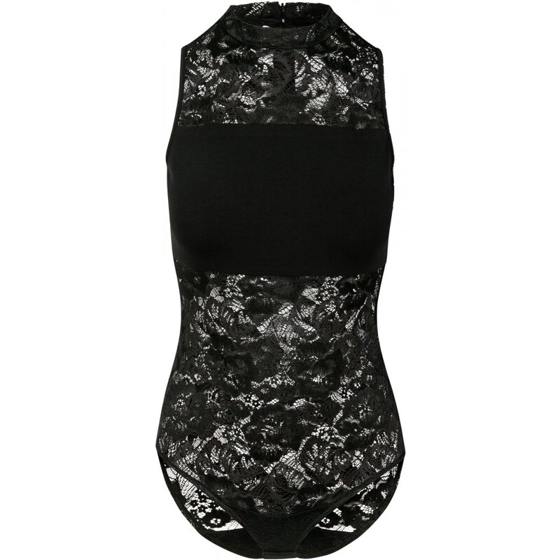 URBAN CLASSICS Ladies Laces Body - black 110424763