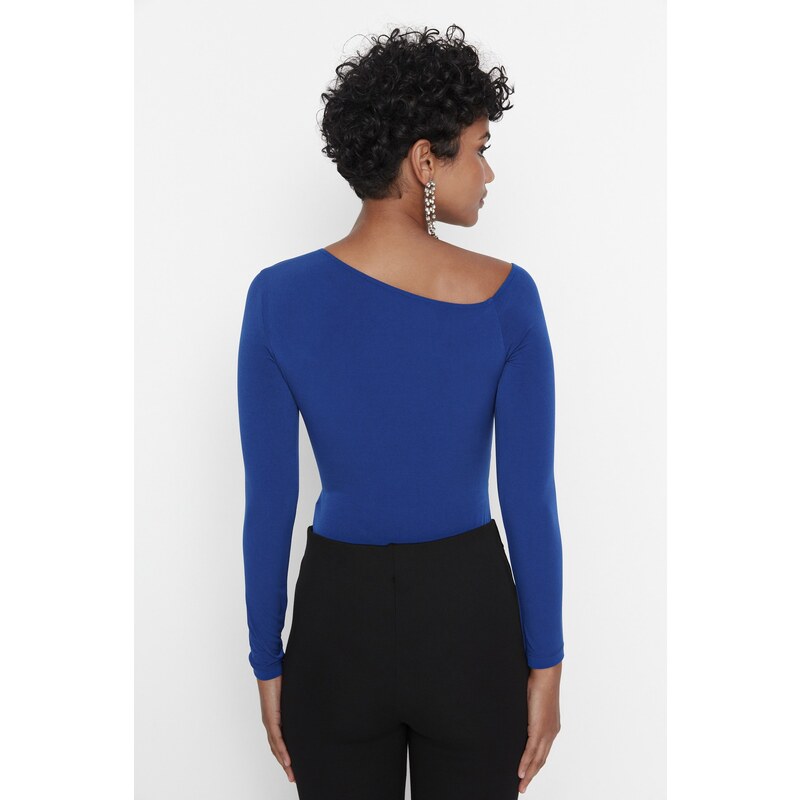 Trendyol Bodysuit - Navy blue - Fitted