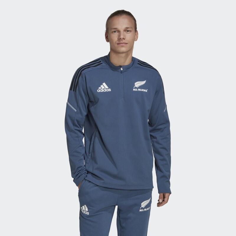 Adidas Top All Blacks Rugby 1/4-Zip Fleece