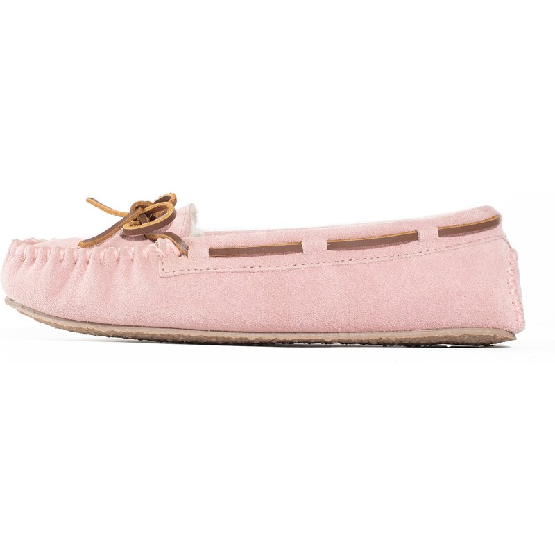 Minnetonka Pantofle Cally bronzová / pink 113034401