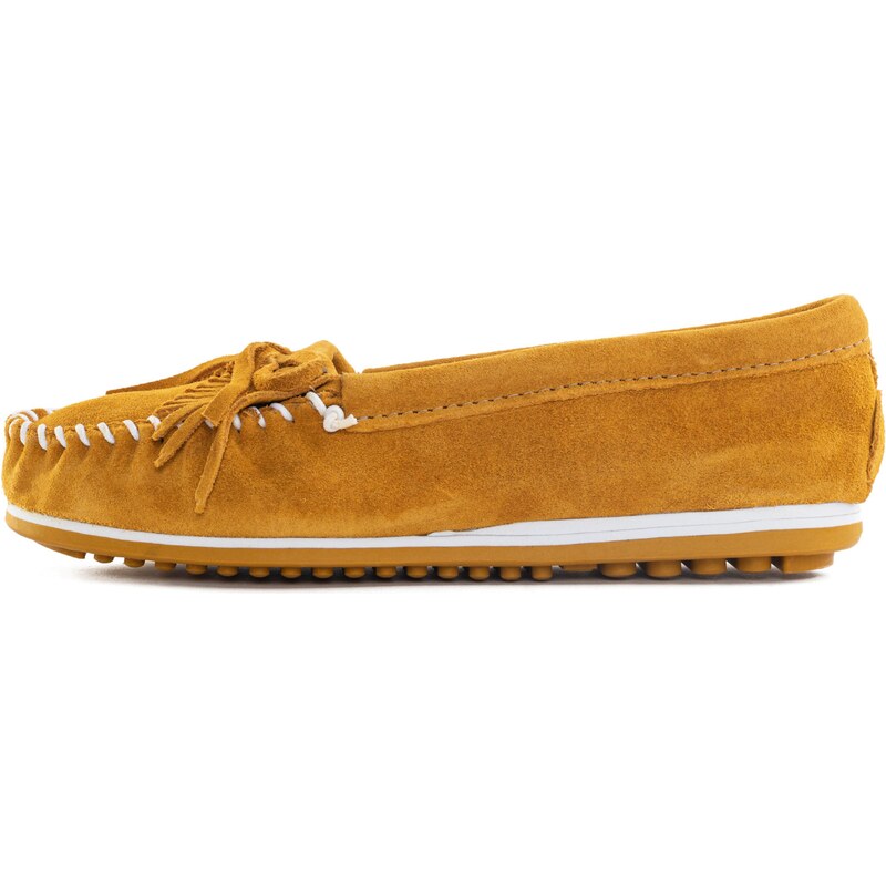Minnetonka Mokasíny Kilty plus tmavě žlutá