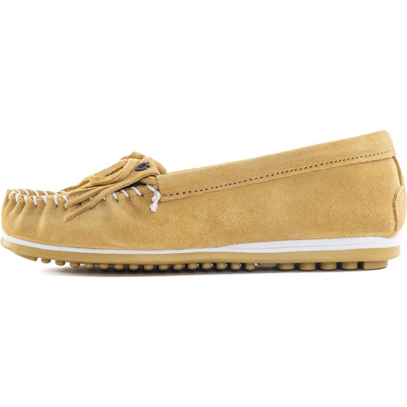 Minnetonka Mokasíny Kilty plus žlutá