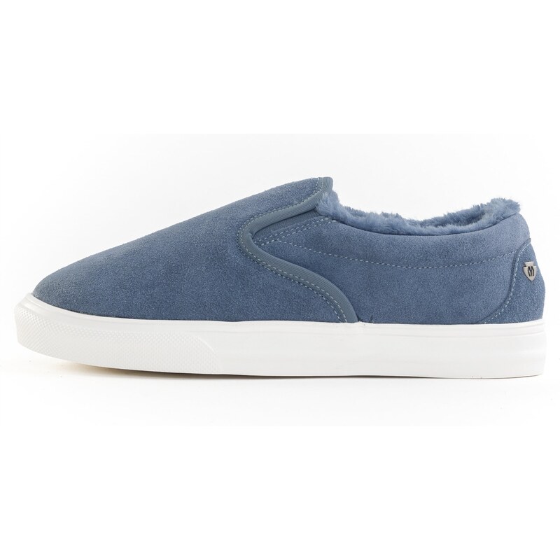 Minnetonka Slip on boty Wilder modrá / bílá