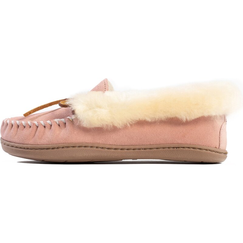 Minnetonka Mokasíny Alpine champagne / světle béžová 95809947