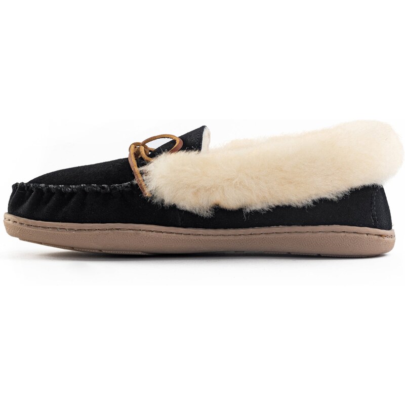 Minnetonka Mokasíny Alpinsheepskin krémová / světle hnědá /
