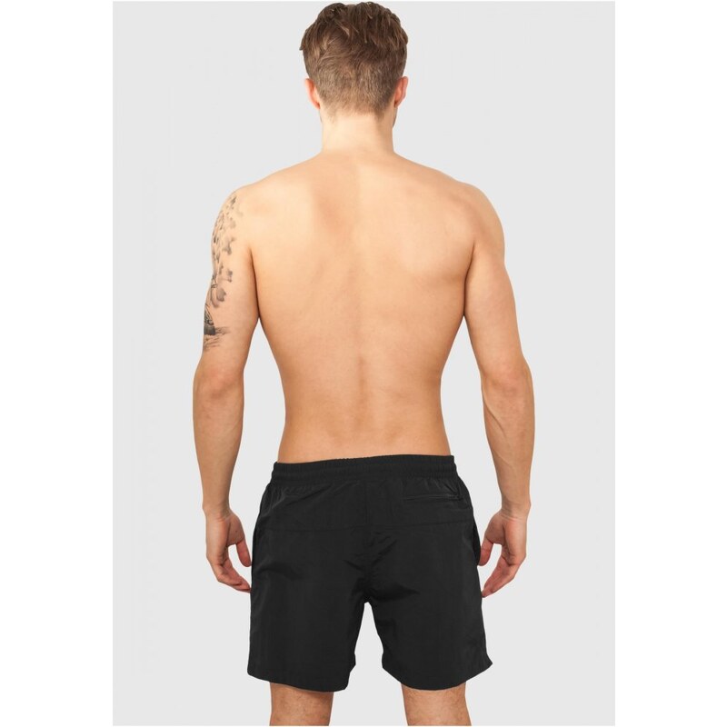 Pánské koupací kraťasy Urban Classics Block Swim Shorts - blk/blk