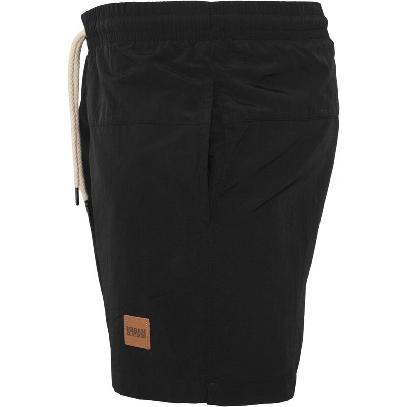 Pánské koupací kraťasy Urban Classics Block Swim Shorts - blk/blk