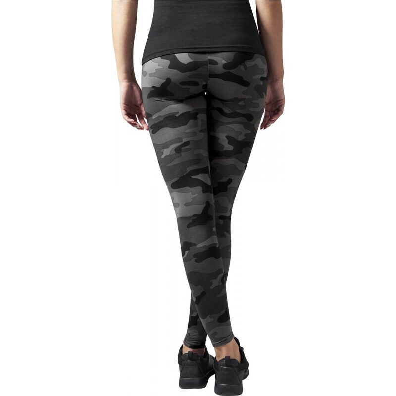 URBAN CLASSICS Ladies Camo Leggings - dark camo
