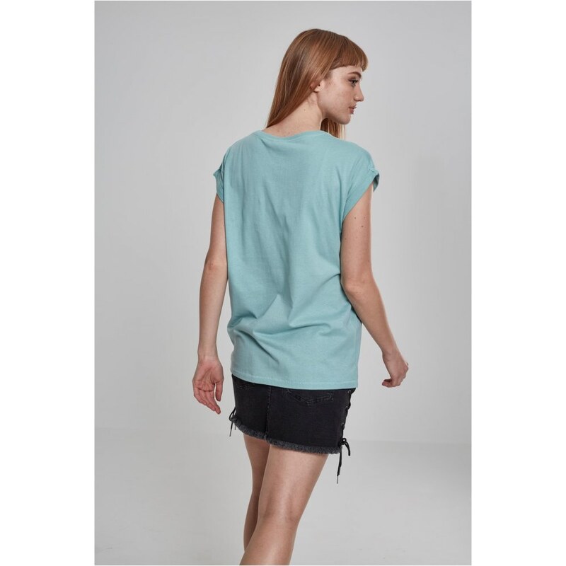 Tričko Urban Classics Ladies Extended Shoulder Tee - bluemint