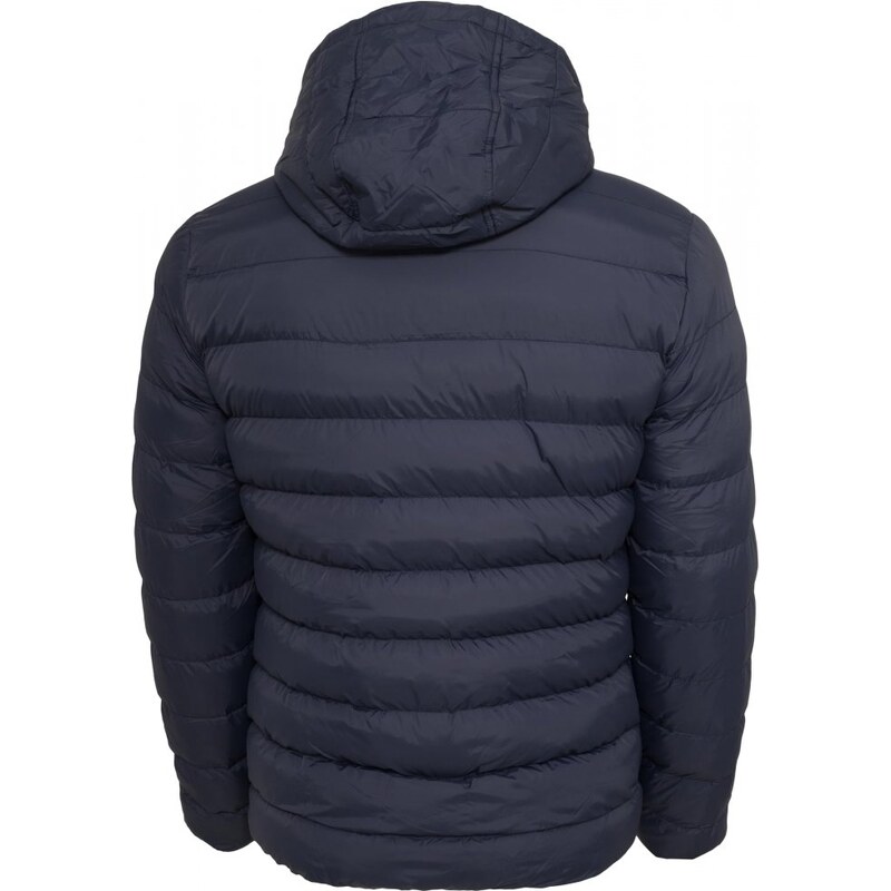 Pánská zimní bunda Urban Classics Basic Bubble Jacket - tmavě modrá