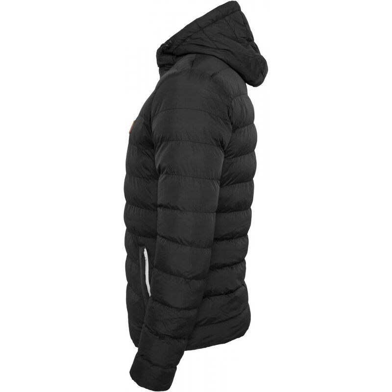 URBAN CLASSICS Pánská prošívaná bunda Basic Bubble - černá