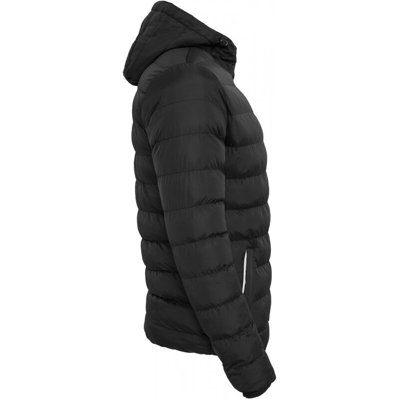 URBAN CLASSICS Pánská prošívaná bunda Basic Bubble - černá