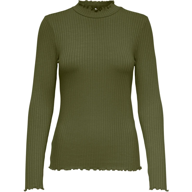 JDY Tričko Fransiska khaki 112138731