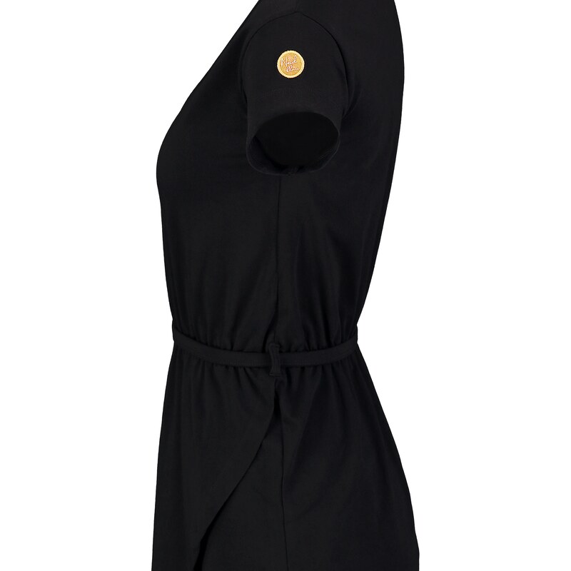 Nordblanc Černé dámské šaty RIBBON