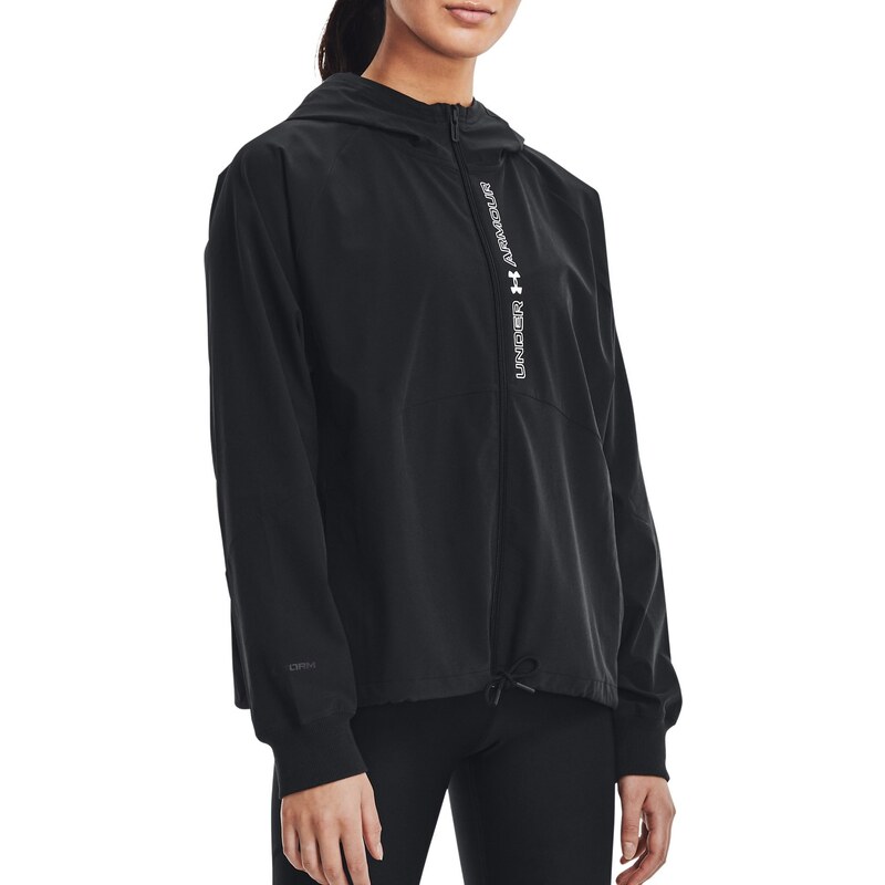 Bunda s kapucí Under Armour Woven FZ Jacket 1369889-002