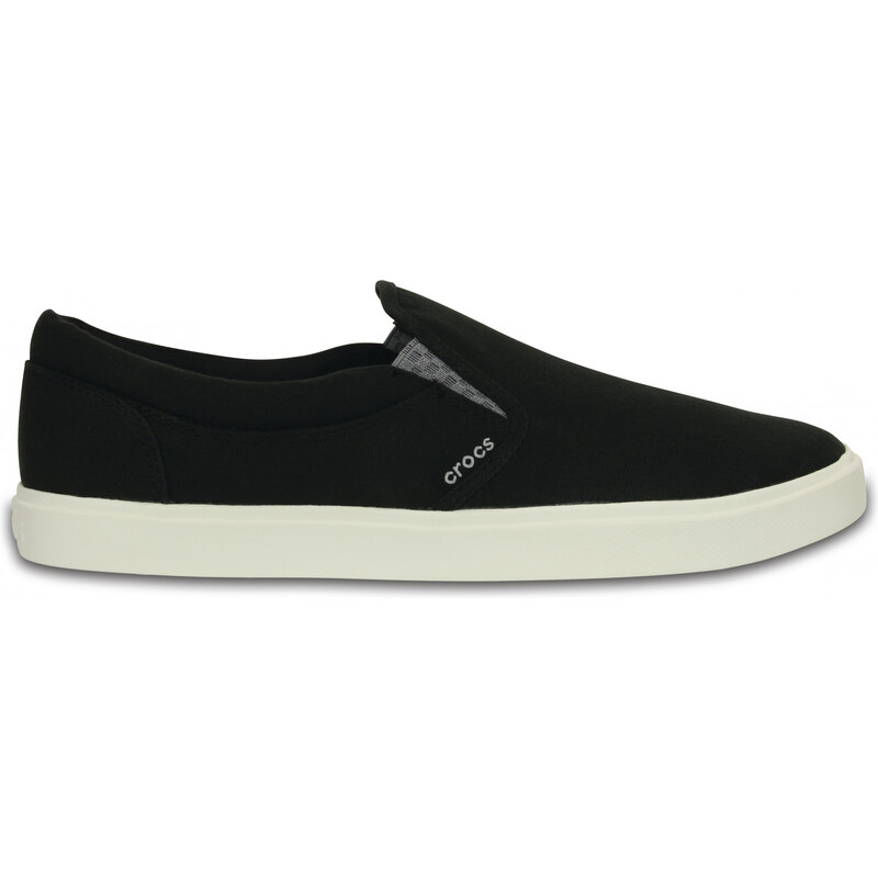 Crocs CitiLane Slip-on Sneaker M - Black/White - M12 - vel.46,5,  203401-066-M12 - GLAMI.cz