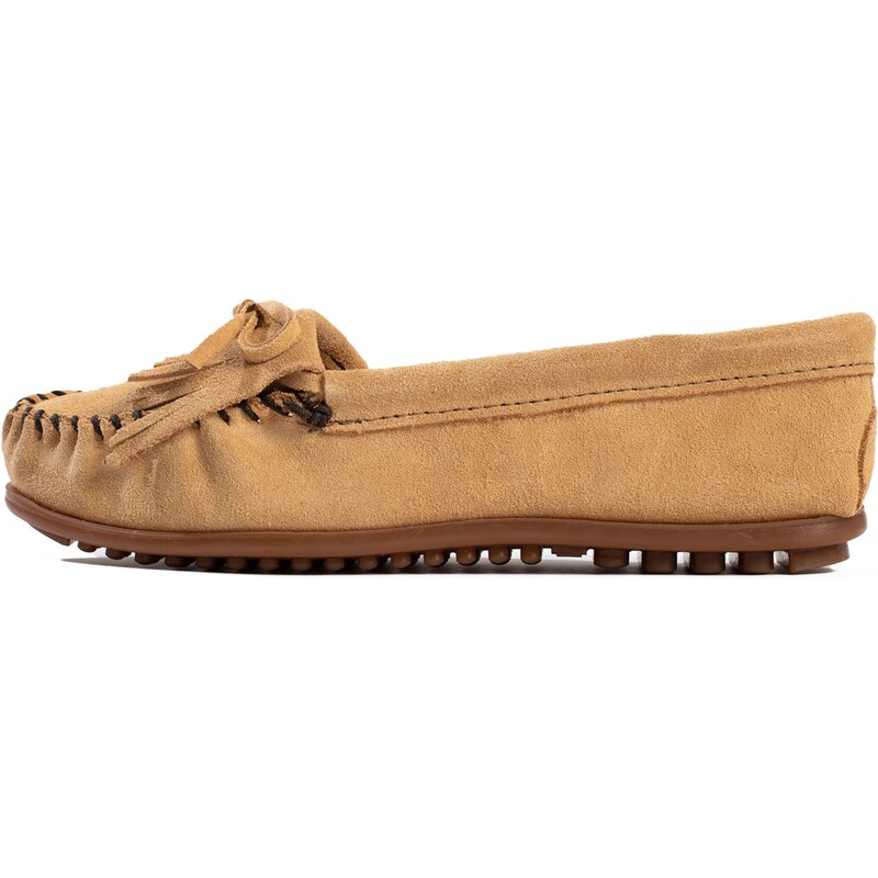 Minnetonka Mokasíny Kilty světle hnědá