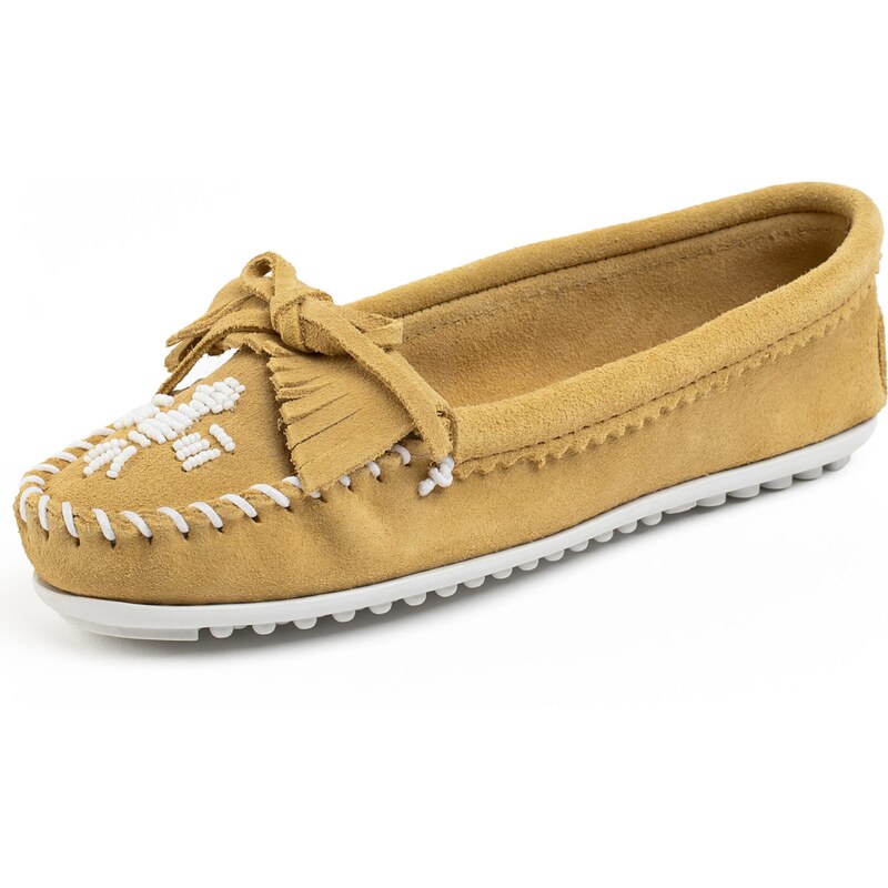 Minnetonka Mokasíny Thunderbird Limited Edition žlutá / bílá