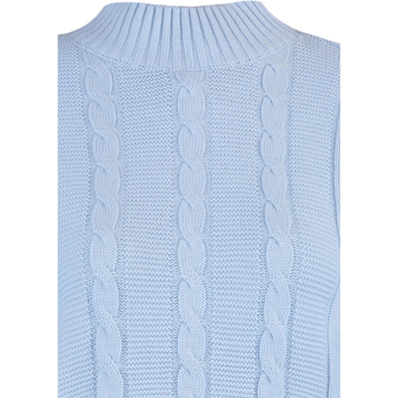 Trendyol Light Blue Knit Detailed Knitwear Sweater