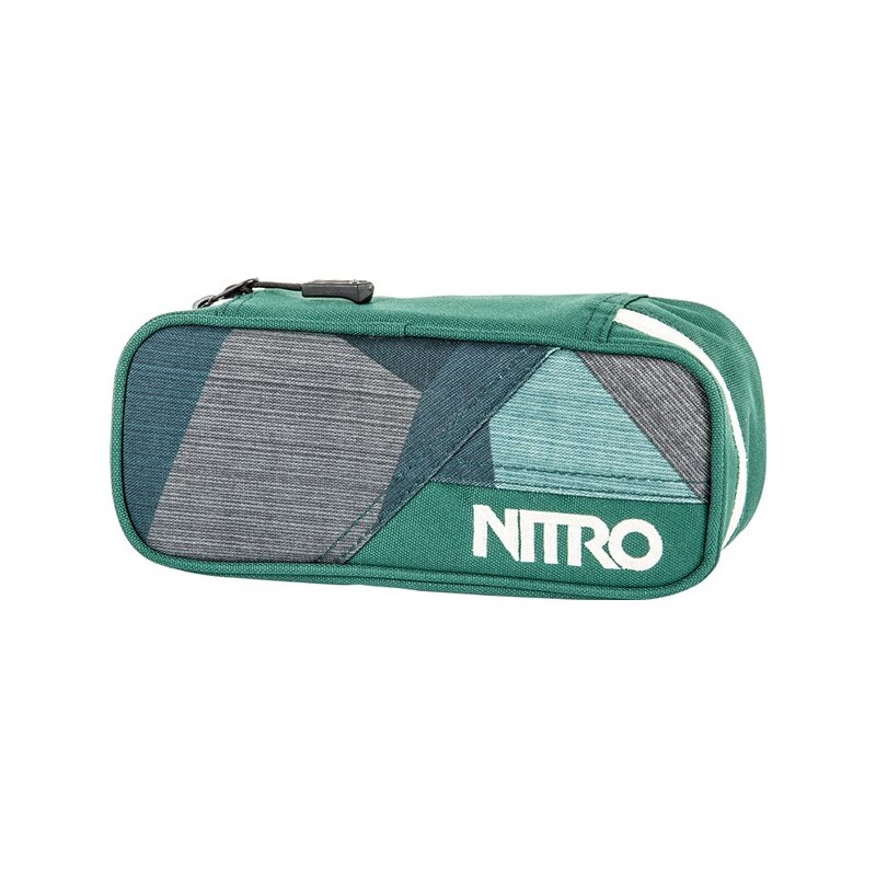 penál NITRO - Pencil Case Fragments Green (028)