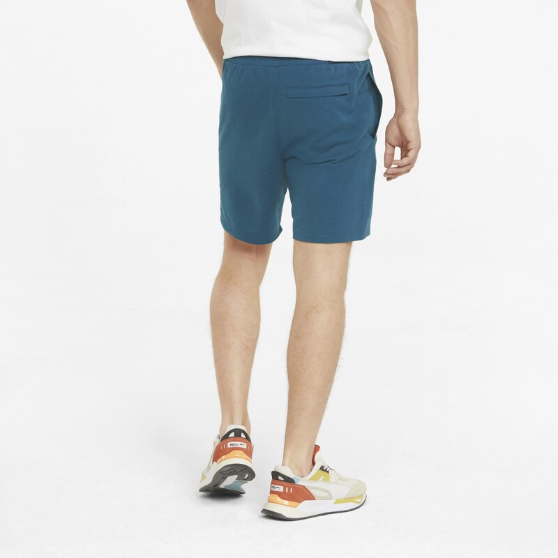 Puma Nature Camp Graphic Shorts Blue Coral Blue Coral