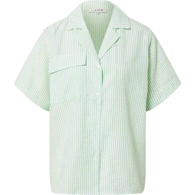 A-VIEW Halenka Mili pastelově zelená / offwhite 109104696