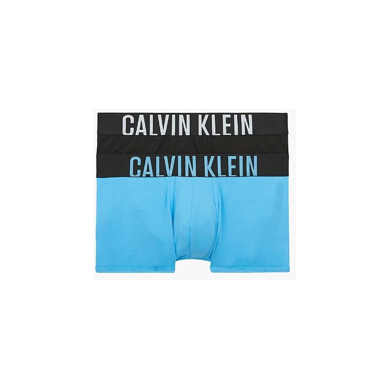 Trenýrky 2pack NB2602A 1SR - černá/modrá - Calvin Klein