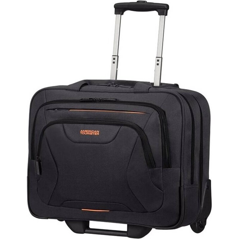 AMERICAN TOURISTER Taška na kolečkách At Work Rolling Tote 15,6" Black/Orange