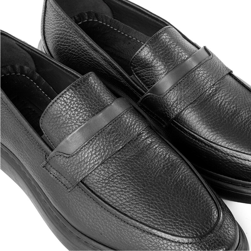 Ducavelli Frio Genuine Leather Men's Casual Classic Shoes, Loafers Classic Shoes.