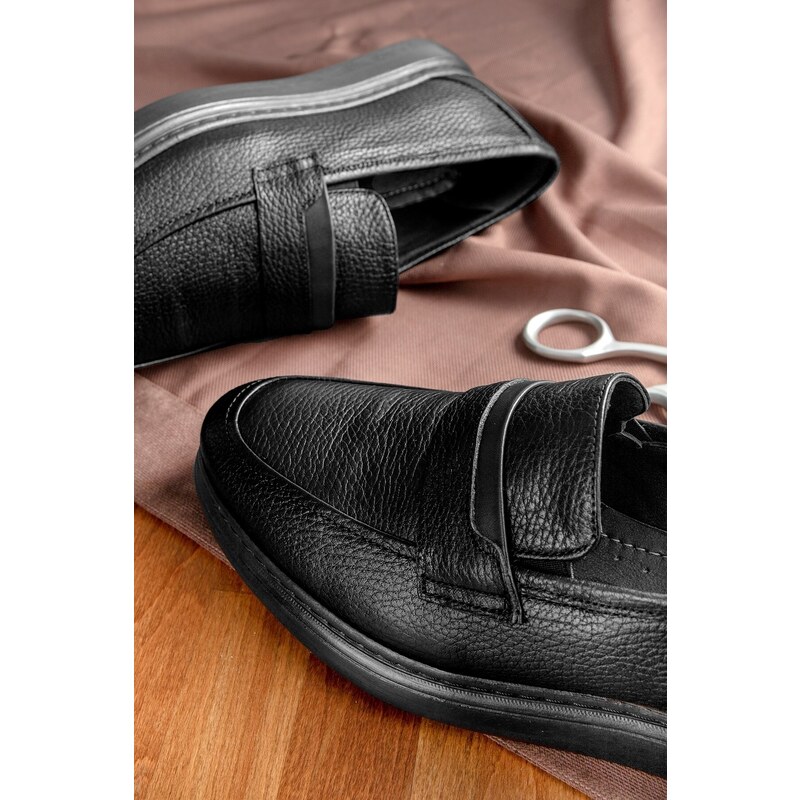 Ducavelli Frio Genuine Leather Men's Casual Classic Shoes, Loafers Classic Shoes.