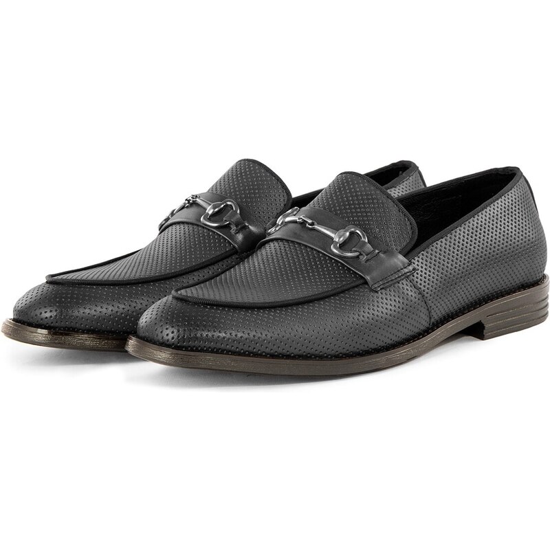 Ducavelli Ancora Genuine Leather Men's Classic Shoes, Loafers Classic Shoes, Loafers.