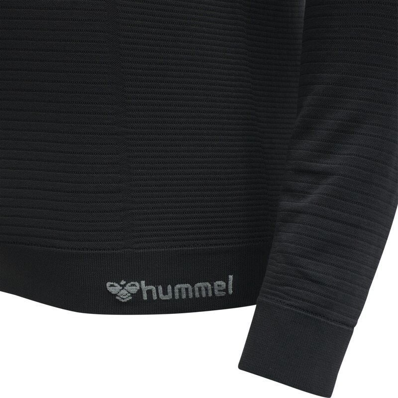 Mikina Hummel hmlstroke Seamless HalfZip Sweatshirt 211843-2001