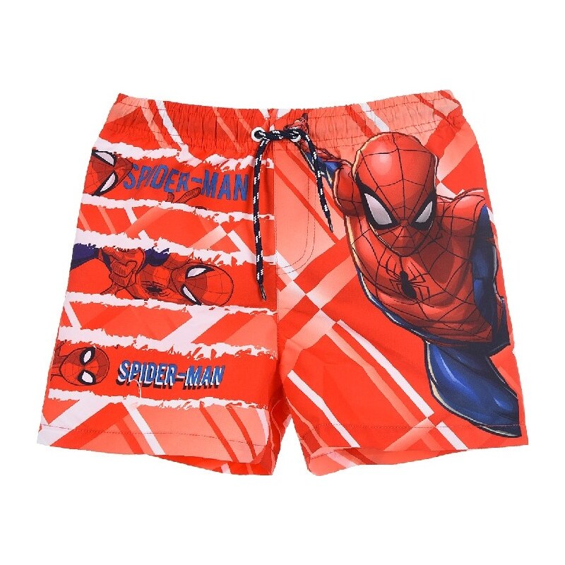 SPIDERMAN ČERVENÉ CHLAPECKÉ PLAVKY SPIDER-MAN MARVEL Červená