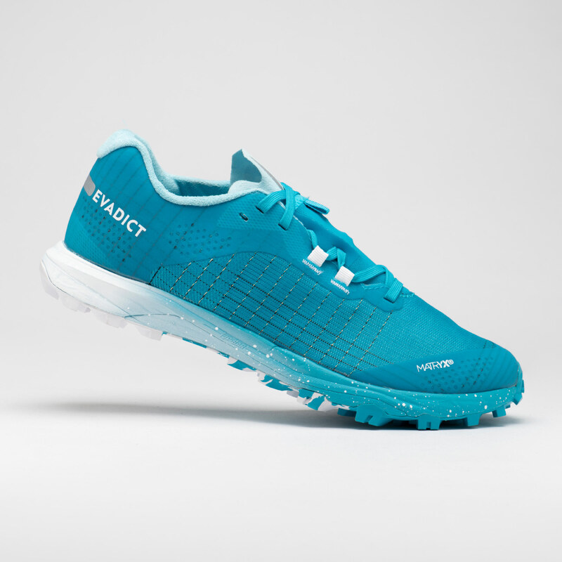 KIPRUN Dámské závodní boty na trailový běh Race Light modro-bílé 107456089