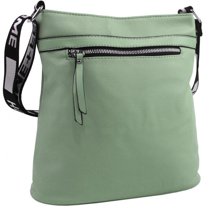 ROSY BAG Dámská crossbody kabelka NH8163 pistáciově zelená