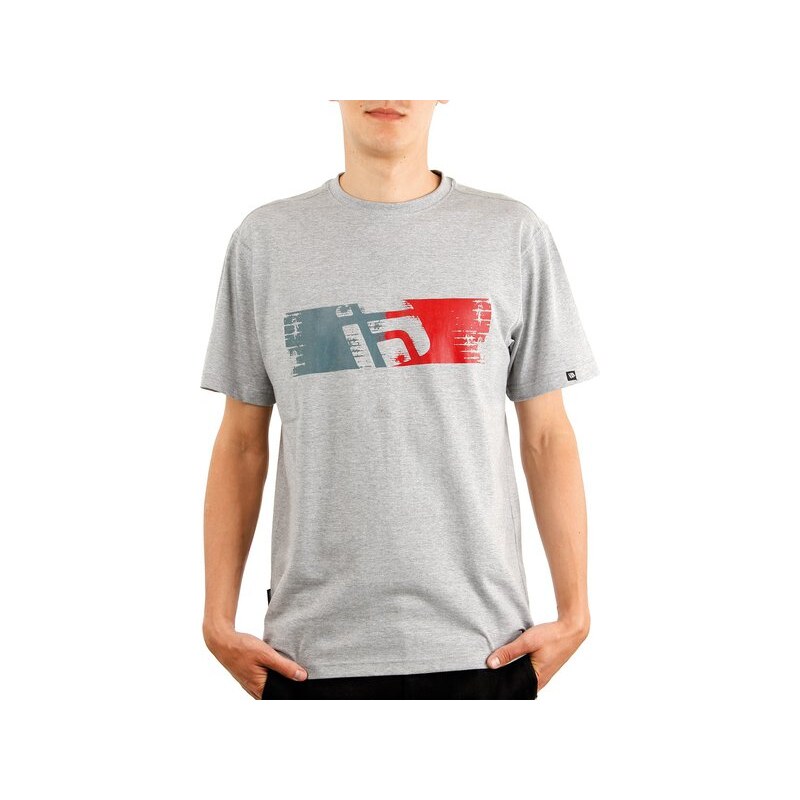 Pánské tričko Funstorm Forgan grey XL
