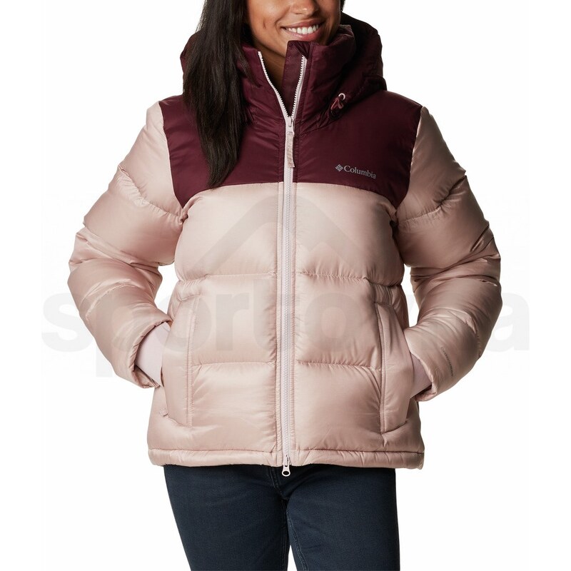 Columbia Bulo Point Down Jacket W 1955141618 - mineral pink iridescent/malbec