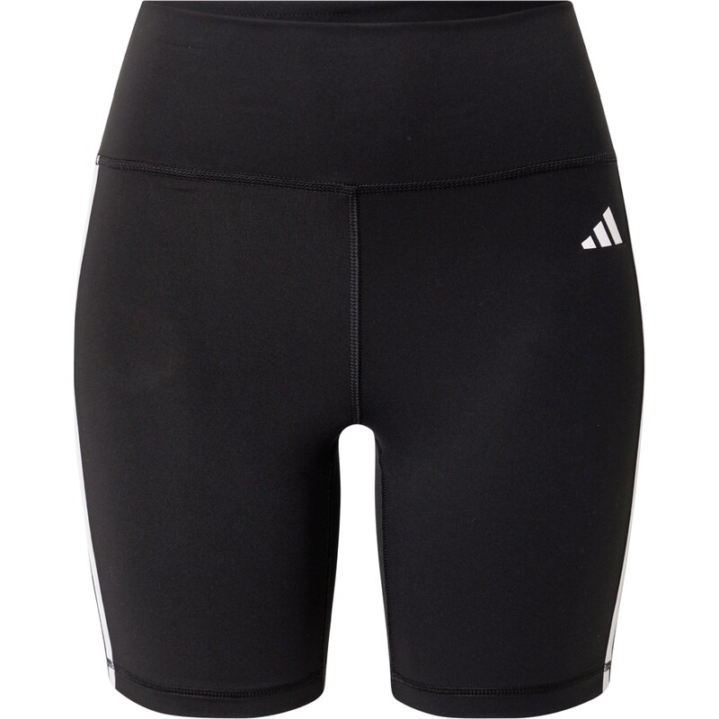ADIDAS PERFORMANCE Sportovní kalhoty Essentials černá / bílá