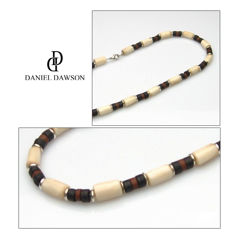 Daniel Dawson Pánský korálkový náhrdelník Elliot