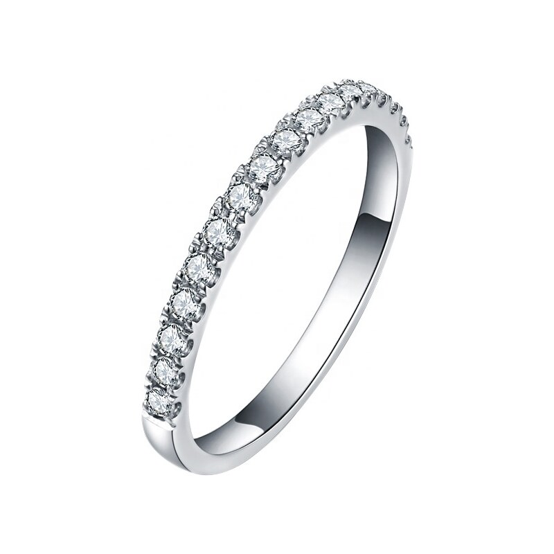 ELENYS Royal Fashion stříbrný prsten HA-XJZ048-SILVER-MOISSANITE