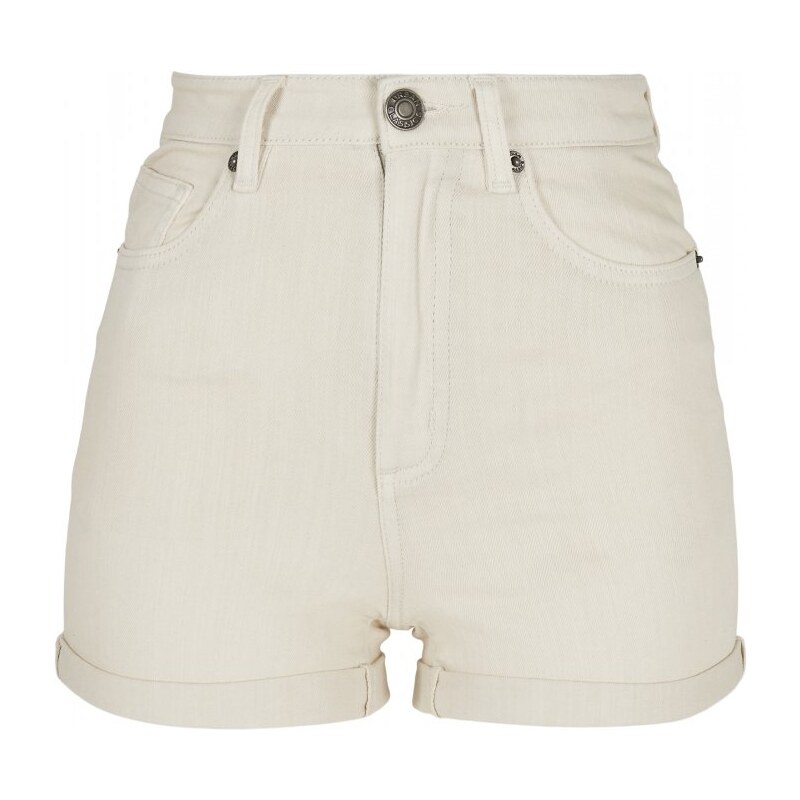 Kraťasy Urban Classics Ladies 5 Pocket Shorts - whitesand