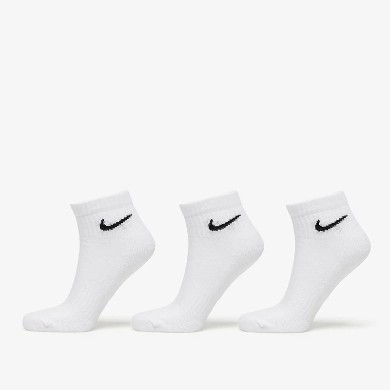 Pánské ponožky Nike Everyday Cush Ankle Socks 3-Pack Bílá - GLAMI.cz