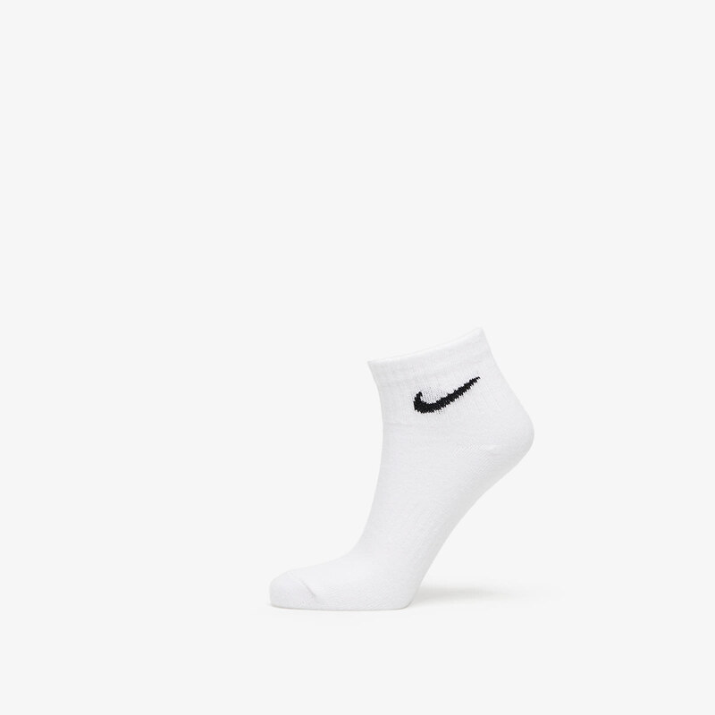 Pánské ponožky Nike Everyday Lightweight Ankle Socks 3-Pack White