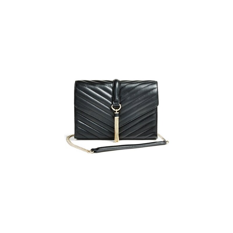 Guess by Marciano Kabelka Cicci Quilted Cross-Body černá