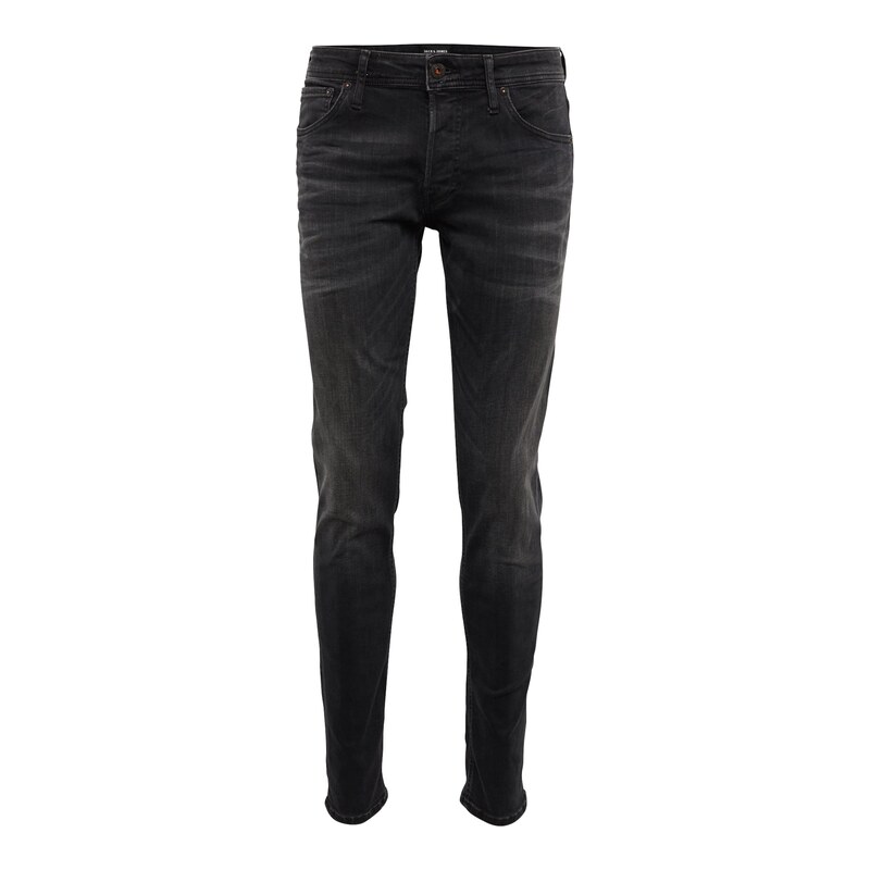 JACK & JONES Džíny Glenn černá džínovina