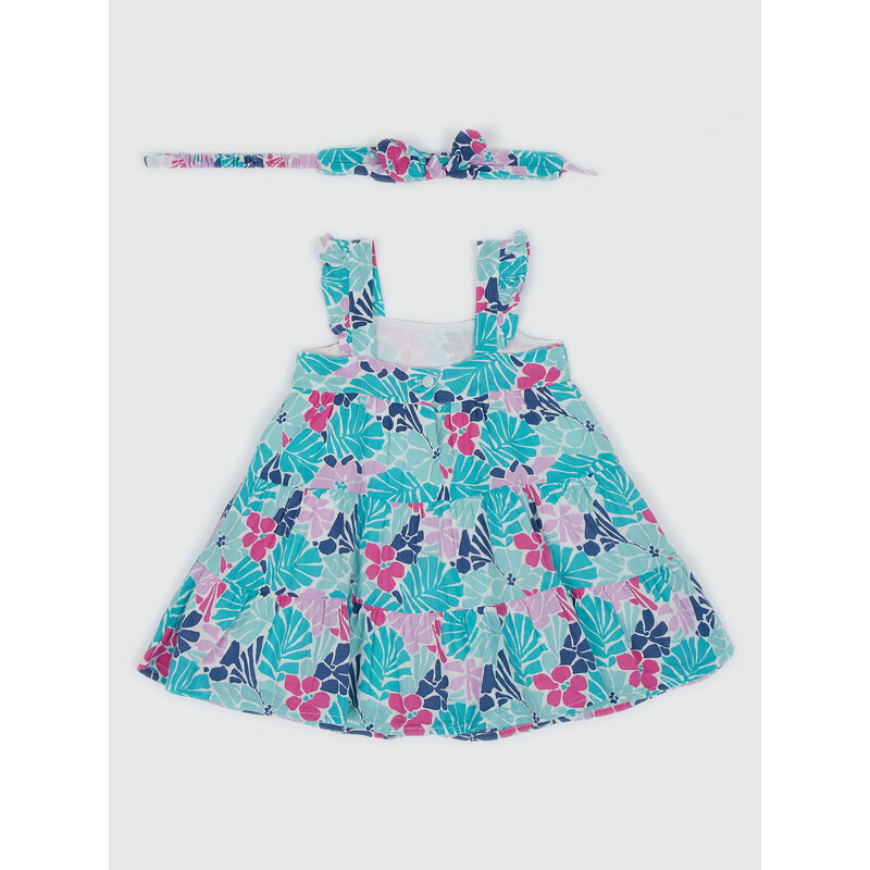 GAP Baby květované šaty s čelenkou - Holky