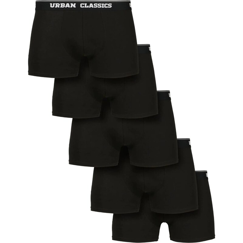 Urban Classics Boxerky černá / bílá