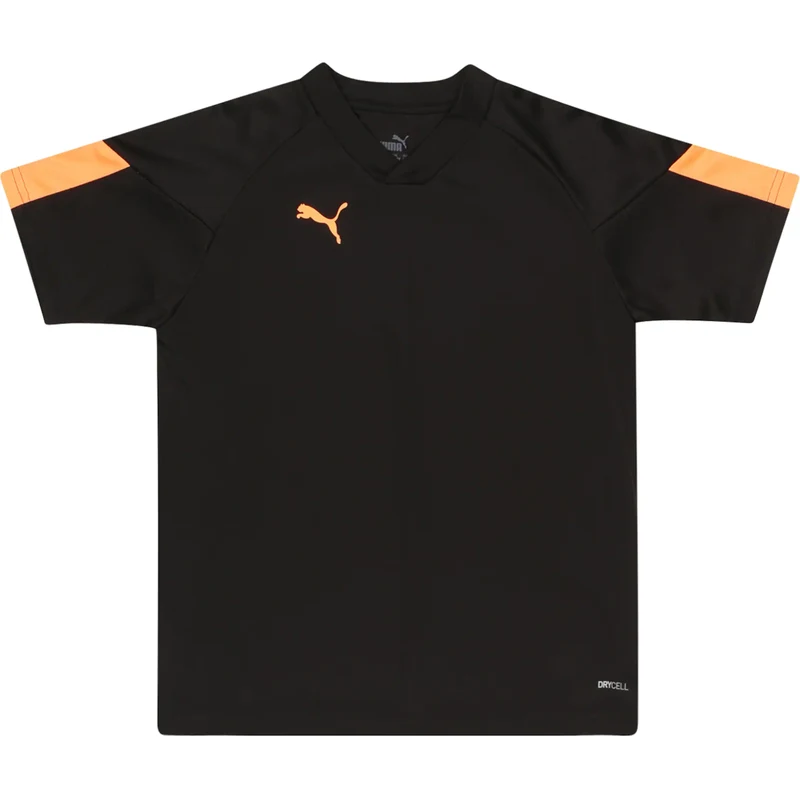 PUMA Funkční tričko oranžová / černá